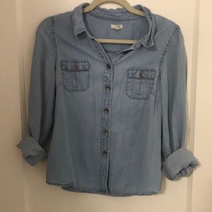 Odille chambray button up